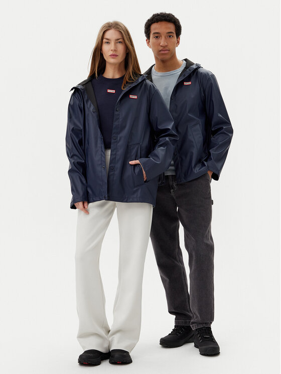 Hunter Hunter Esőkabát Izzy Unisex HARU0012251 Sötétkék Regular Fit