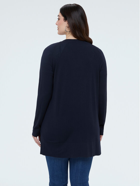 Fiorella Rubino Fiorella Rubino Cardigan M083L008355N034 Blu Slim Fit
