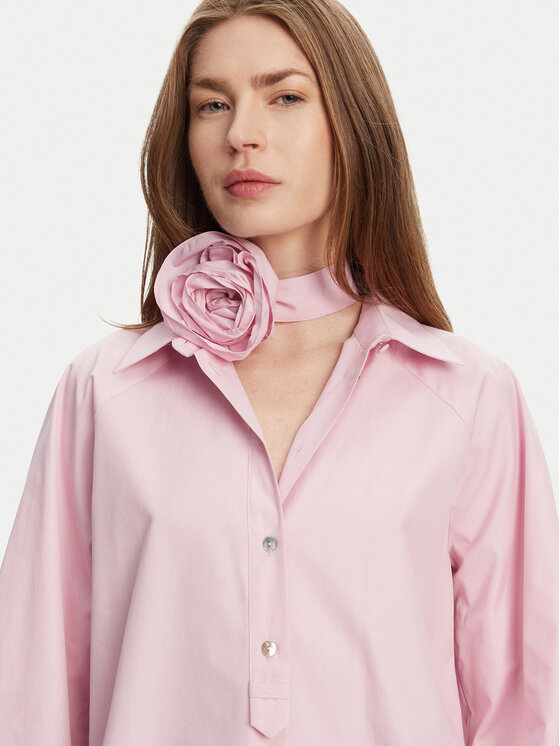 Marella Marella Camicia Von 2513111014 Rosa Relaxed Fit