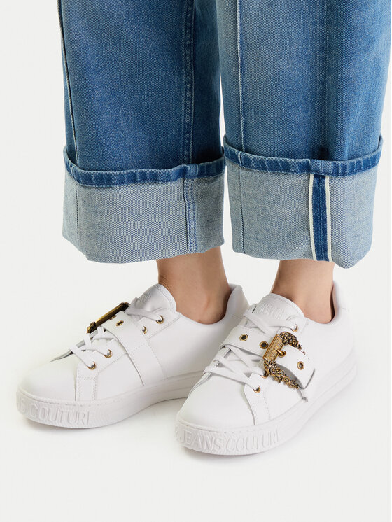 Versace Jeans Couture Sneakers 78VA3SK9 Alb