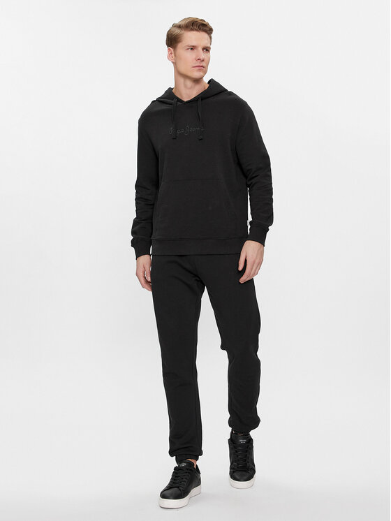 Pepe Jeans Pepe Jeans Долнище анцуг Joe Jogger PM211645 Черен Regular Fit