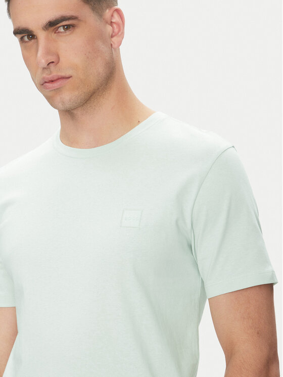 BOSS BOSS T-Shirt Tales 50508584 Zielony jasny Regular Fit