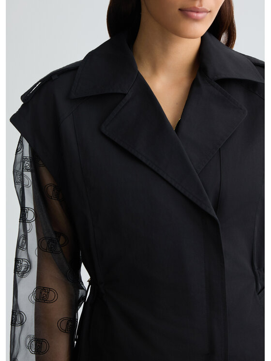 Liu Jo Liu Jo Gilet TA5218T290422222 Nero Regular Fit