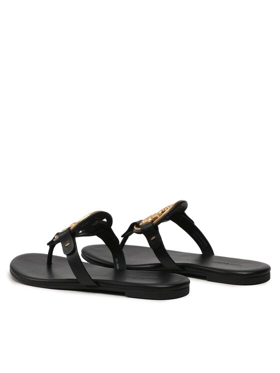 Tory Burch Tory Burch Japonki Metal Miller 136593 Czarny