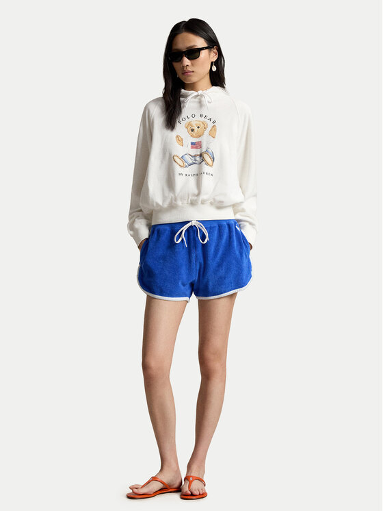 Polo Ralph Lauren Polo Ralph Lauren Суитшърт 211A12745001 Бял Regular Fit