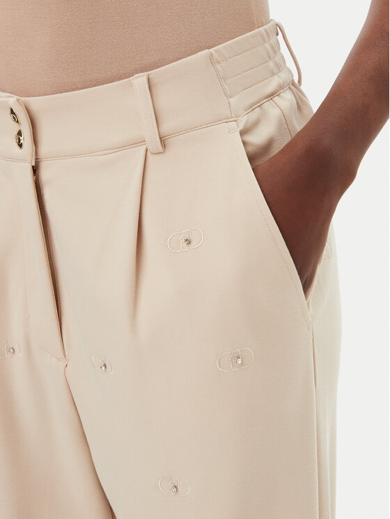 Liu Jo Sport Liu Jo Sport Παντελόνι φόρμας TA5193 J5942 Μπεζ Relaxed Fit