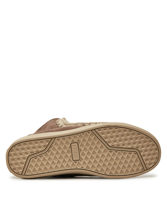 Mou Mou Škornji za sneg Eskimo Sneaker Big Metal Logo FW111008A Rjava