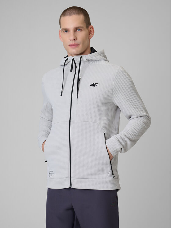4F 4F Bluza active Biały Regular Fit