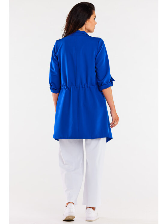 Awama Awama Marynarka A593 Niebieski Basic Fit