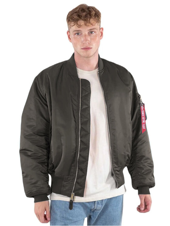 Kurtka bomber, rozmiar XL, Szary, AI.100101-04-XXL
