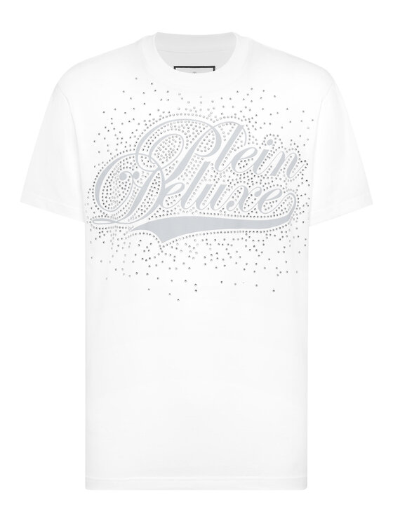 PHILIPP PLEIN PHILIPP PLEIN T-Shirt 26161 Biały Regular Fit