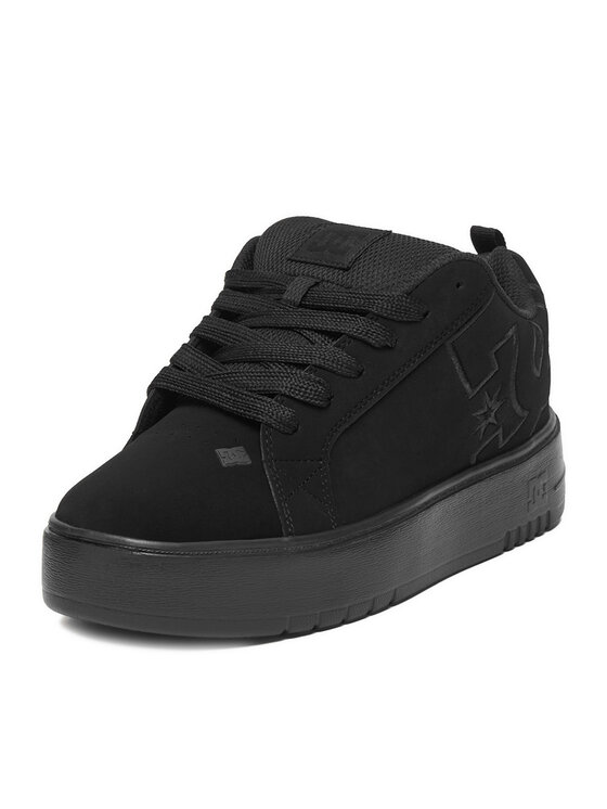 DC Shoes DC Shoes Sneakersy CEO-COURT GRAFFIK PLATFORM DC02422002 Czarny