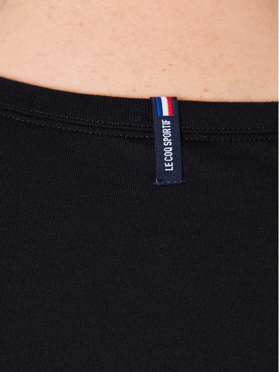 Le Coq Sportif Le Coq Sportif Majica 2310544 Črna Regular Fit