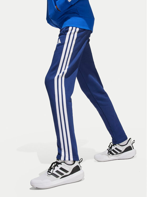 adidas adidas Dres Seasonal Essentials Tiberio 3-Stripes JI6209 Niebieski Regular Fit