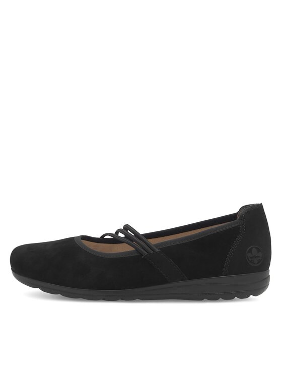 Rieker Rieker Halbschuhe L9369-00 Schwarz