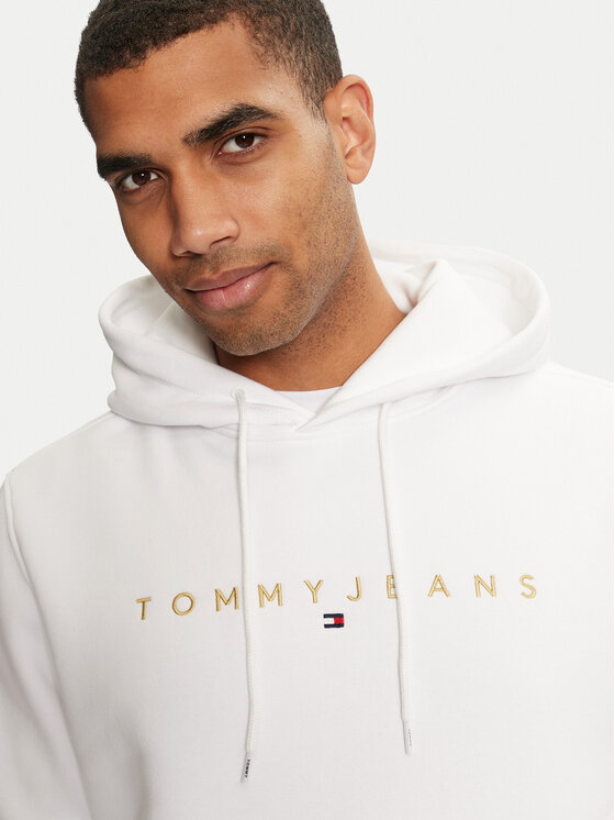 Tommy Jeans Tommy Jeans Felpa DM0DM20503 Bianco Regular Fit