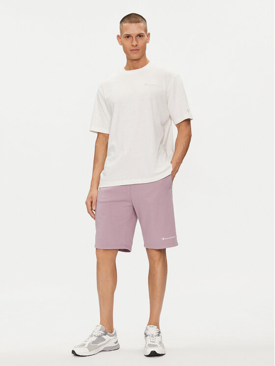 Champion Champion Спортни шорти E20002 Виолетов Regular Fit