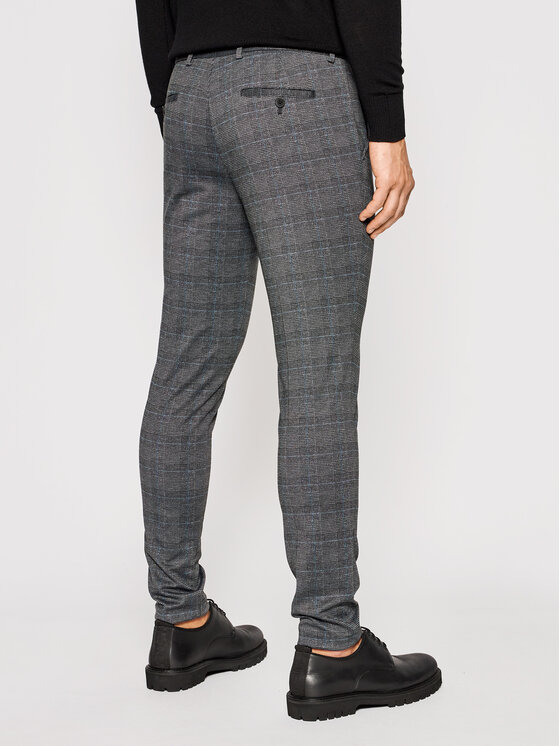Jack & Jones Jack & Jones Chinosy Marco 12174986 Szary Slim Fit