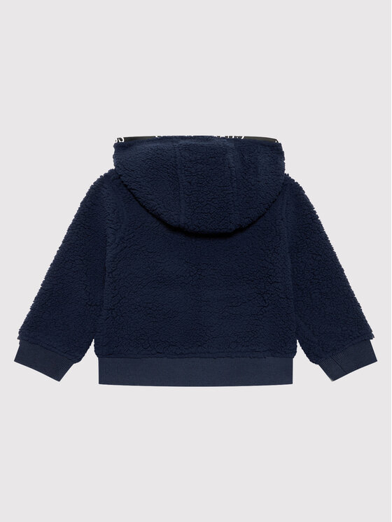 Felpa H1BT06 WDDZ0 Blu scuro Regular Fit