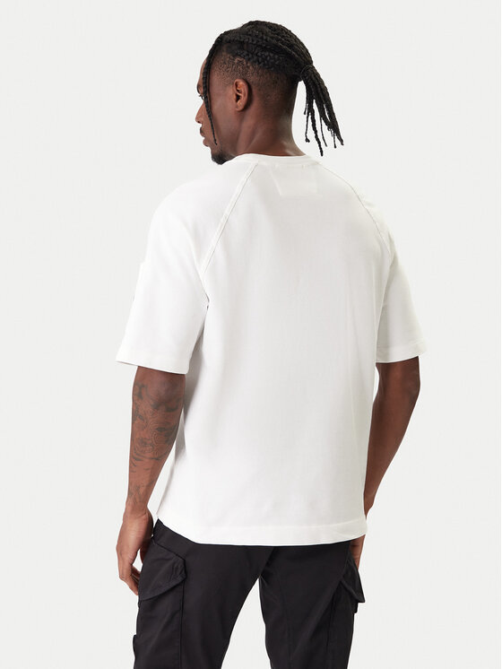 C.P. Company C.P. Company Tricou 20CMSS034A002246G Écru Regular Fit
