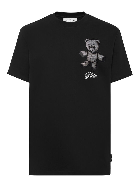 PHILIPP PLEIN PHILIPP PLEIN T-Shirt 27119 Czarny Regular Fit