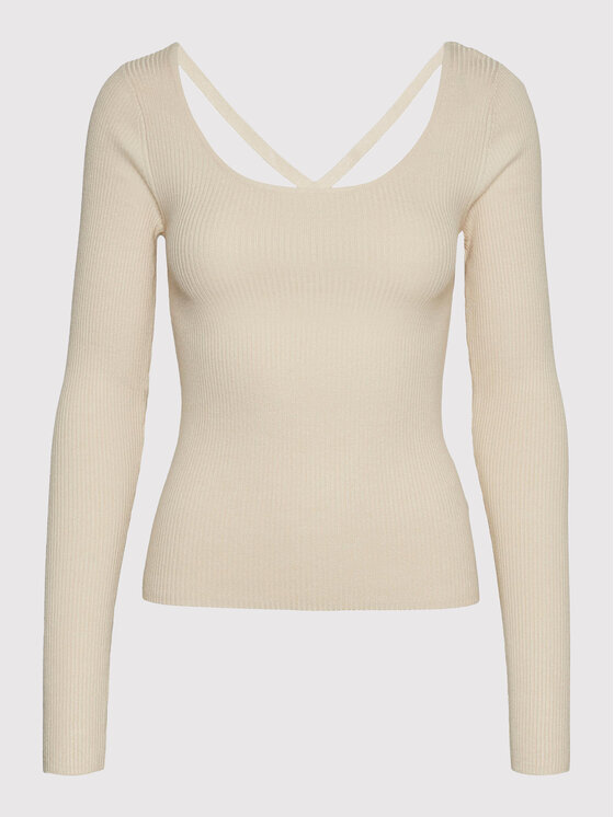 Vero Moda Vero Moda Блуза Glory 10268008 Екрю Slim Fit