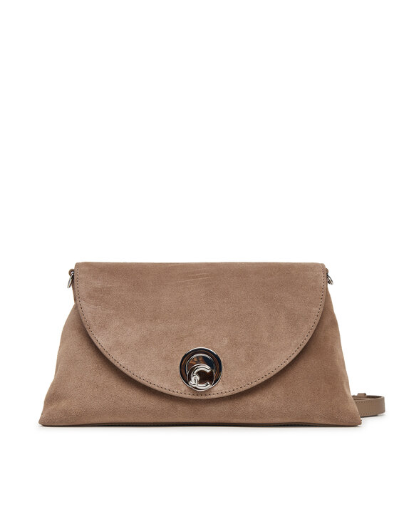 Coccinelle Torebka Toc Coccinellenikla Suede Bim E1 TOC 12 01 01 Beżowy