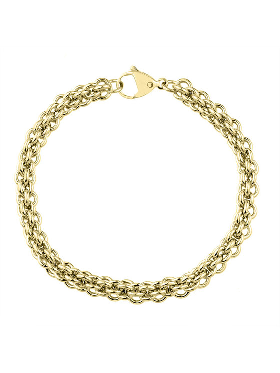Manoki manoki Bransoletka BA1086G Złoty
