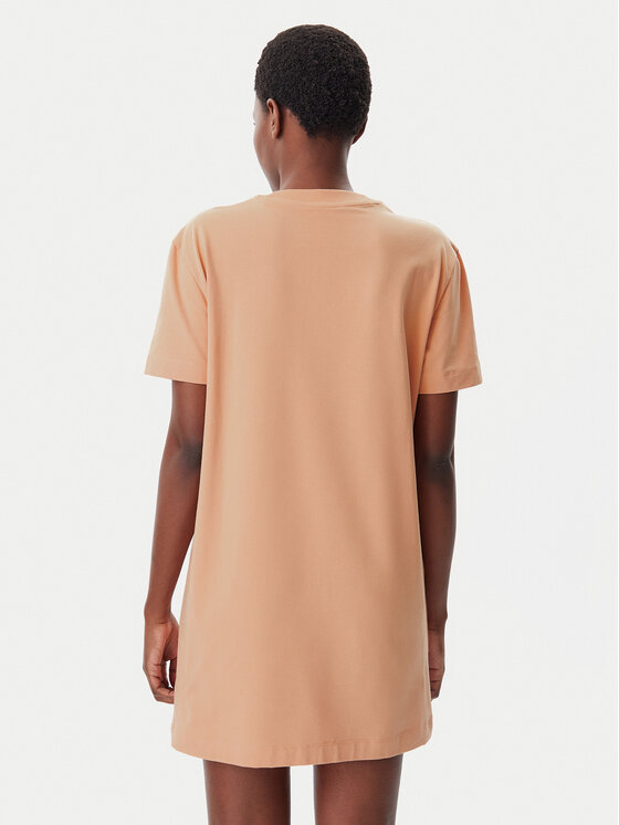 Calvin Klein Jeans Calvin Klein Jeans Sukienka codzienna Gradient Monologo J20J225273 Koralowy Relaxed Fit