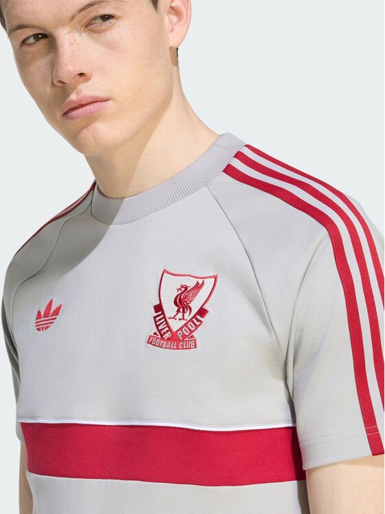 adidas adidas Koszulka techniczna 171861 Szary Slim Fit