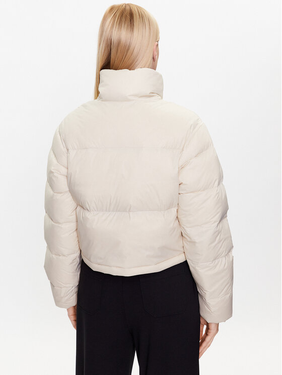 Calvin Klein Jeans Calvin Klein Jeans Daunenjacke J20J221649 Écru Cropped Fit