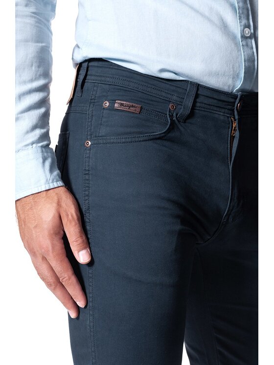 Wrangler Wrangler Pantaloni di tessuto ARIZONA Blu Straight Fit
