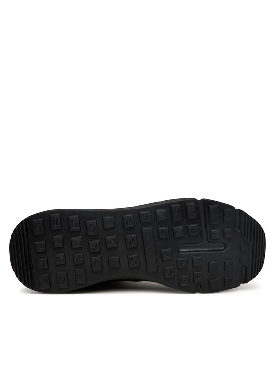 Tommy Hilfiger Tommy Hilfiger Bakancs Hilfiger W Nbk Sde Hybrid Boot FM0FM05609 Fekete