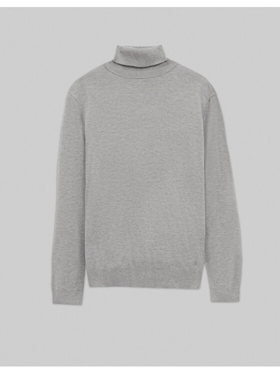 Borgio Borgio Golf goito Szary Slim Fit