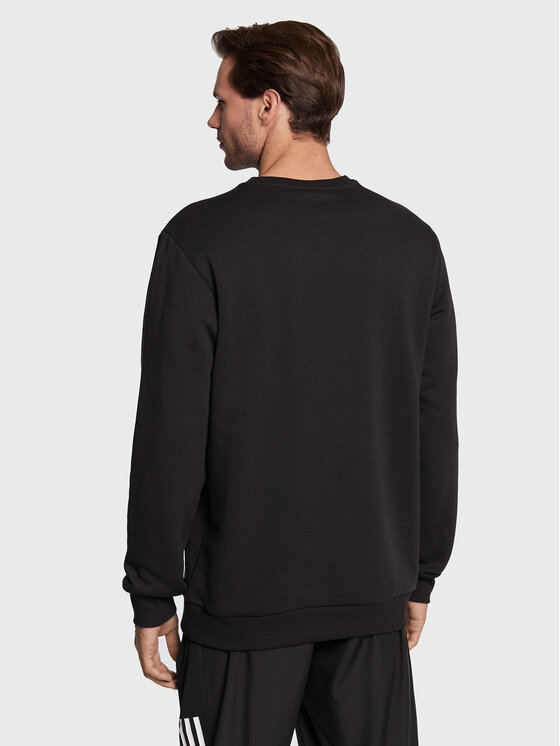adidas adidas Суитшърт Essentials Big Logo GK9074 Черен Regular Fit