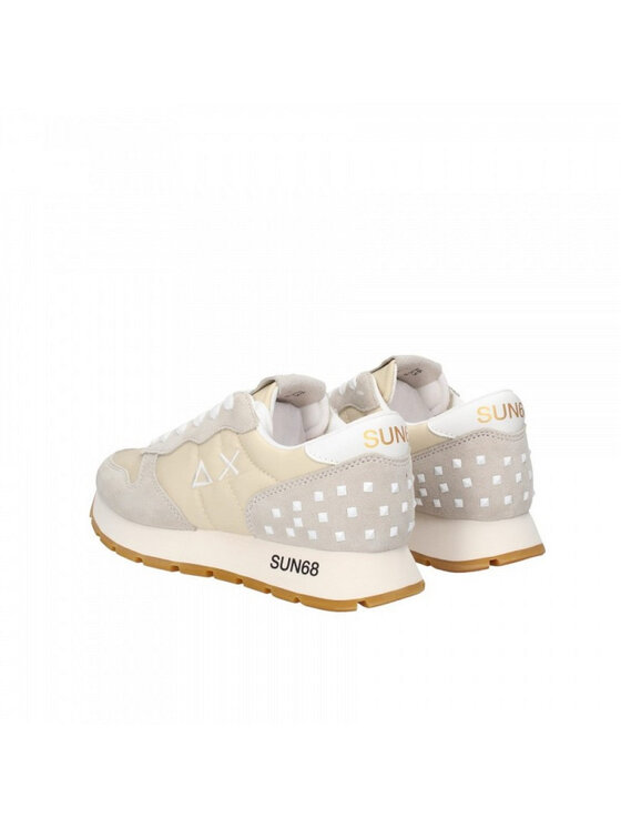 SUN68 SUN68 Sneakers SUN68 Sneaker Donna Stargirl transparent patch Z33206 31 Bianco Bianco