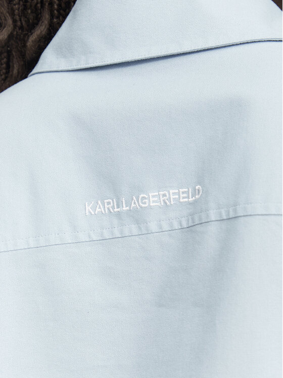 KARL LAGERFELD KARL LAGERFELD Marškiniai B3W11030 Šviesiai mėlyna Regular Fit