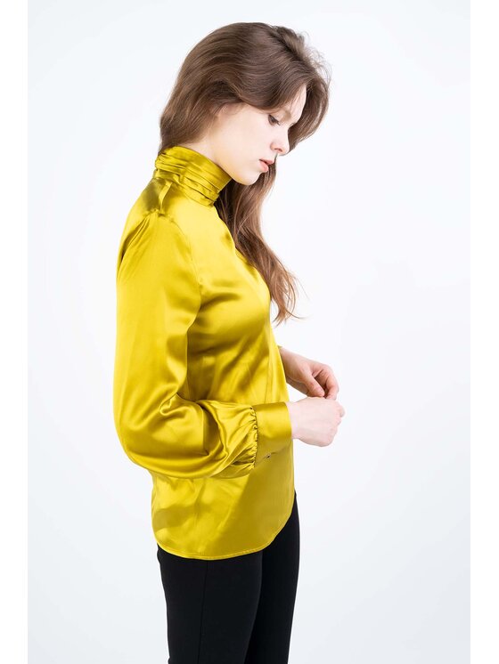 PINKO Pinko Halenka BABI Zelená Regular Fit