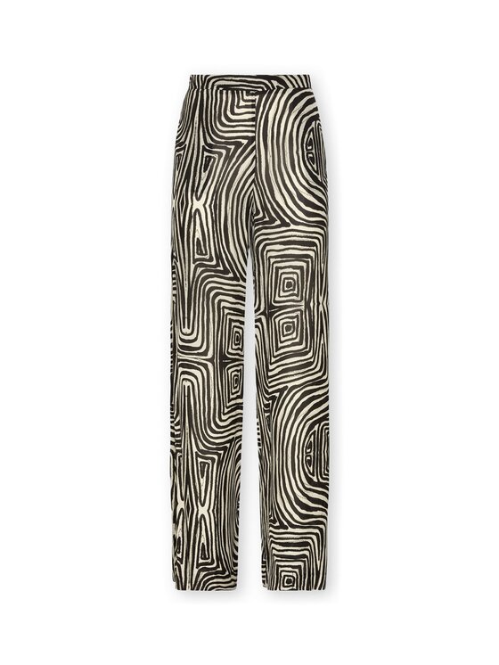 Elena Mirò Elena Mirò Spodnie materiałowe P194P200490N001 Czarny Regular Fit