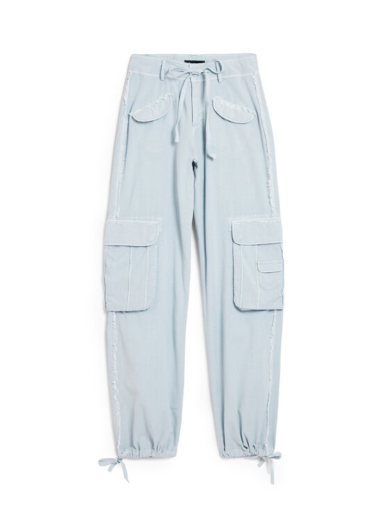 Desigual Desigual Pantaloni di tessuto 26SWPW25 Blu Regular Fit