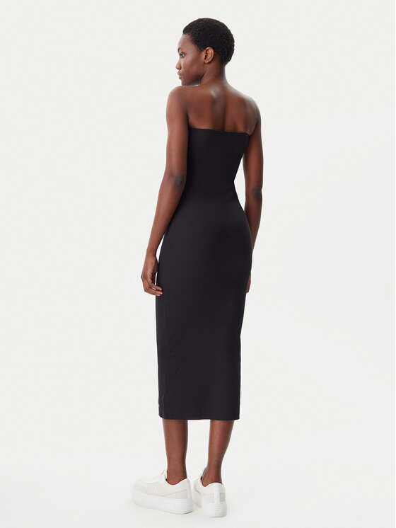 Calvin Klein Jeans Calvin Klein Jeans Rochie de vară J20J225263 Negru Slim Fit