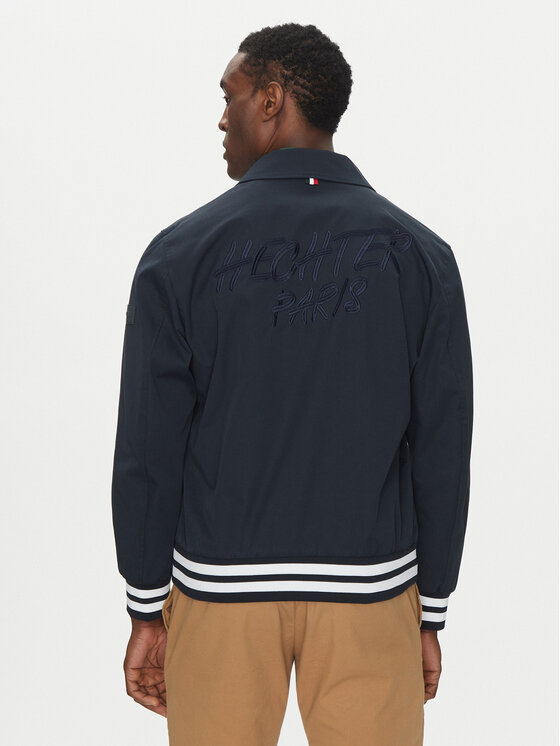 Hechter Paris Hechter Paris Kurtka bomber 50131 151203 Granatowy Regular Fit
