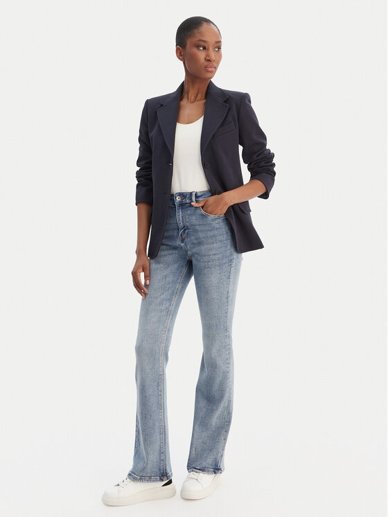 ONLY ONLY Jeansy 15244147 Niebieski Flared Fit