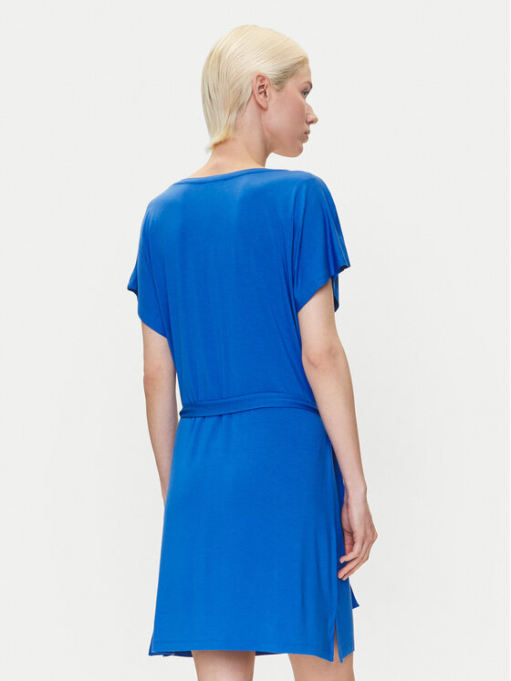 Emporio Armani Emporio Armani Sukienka codzienna EW000783 AF12192 UA012 Niebieski Regular Fit