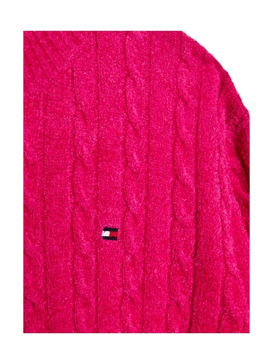 Tommy Hilfiger Tommy Hilfiger Sweter kg0kg06908_tzo Różowy Regular Fit