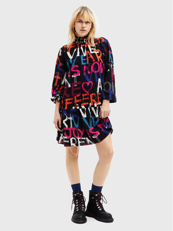 Desigual Robe de jour Siena 22WWVW10 Multicolore Regular Fit Modivo