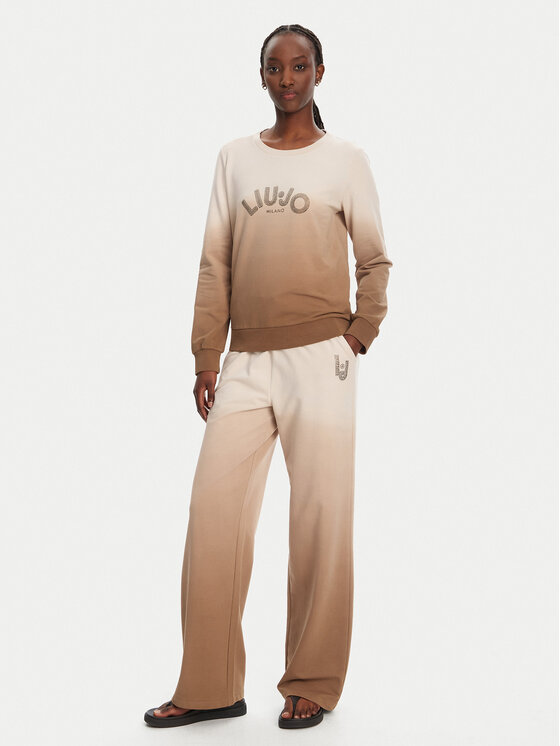 Liu Jo Sport Liu Jo Sport Суитшърт TA5114 FS090 Бежов Regular Fit