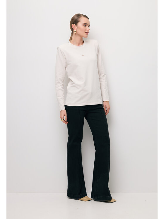 BIZUU BIZUU Bluzka MELISSANDRA Biały Standard Fit