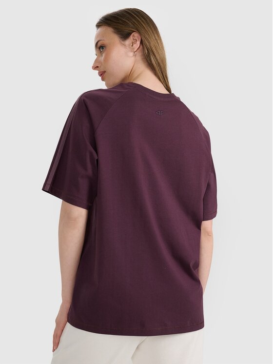4F 4F T-shirt 4FRSS25TTSHF2791-50S Viola Oversize