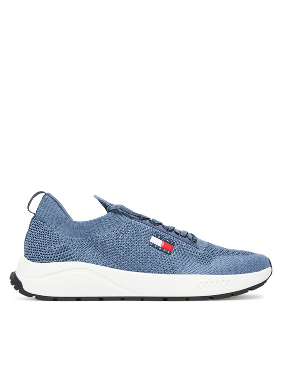 Tommy Jeans Sneakers Tjm Runner Knitted EM0EM01580 Blu, taglia : 41